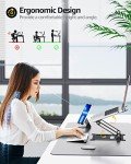 Adjustable Ergonomic Laptop Stand for Desk