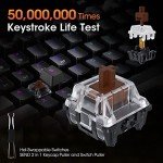 KOORUI RGB Wireless/Wired Mechanical Gaming Keyboard