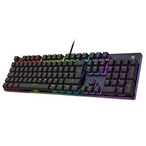 Black Shark RGB Mechanical Gaming Keyboard - 105 Keys