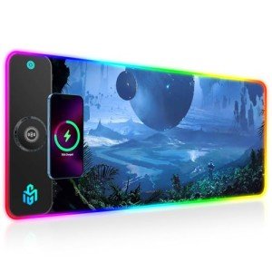RGB Wireless Charging Gaming Mouse Pad 15W