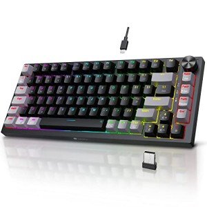 KOORUI Wireless RGB Mechanical Gaming Keyboard