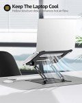 Adjustable Ergonomic Laptop Stand for Desk