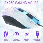 White 4-in-1 RGB Gaming Keyboard and Mouse Bundle