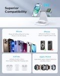 3-in-1 Magnetic Wireless Charger for iPhone & More