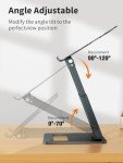 Adjustable Ergonomic Laptop Stand for Better Posture