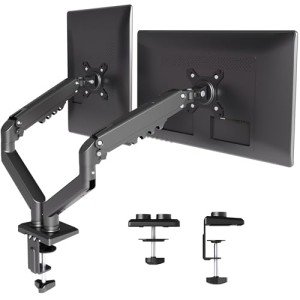 Dual Monitor Arm Desk Mount for 19-32 Inch Screens