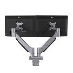 Dual Gas Spring Monitor Arm for 10"-30" Screens