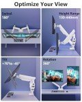 ELIVED Dual Monitor Arm for 13-32 Inch Screens