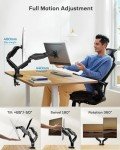 Dual Monitor Arm Mount for 13-32 Inch Screens