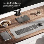 VonHaus Dual Monitor Desk Mount - Adjustable & Flexible