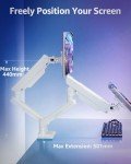 ELIVED Dual Monitor Arm for 13-32 Inch Screens