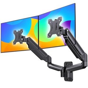 Adjustable Dual Monitor Wall Mount for 32" Screens