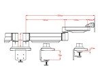 Dual Gas Spring Monitor Arm for 10"-30" Screens