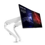 HILLPORT Dual Monitor Arm Mount for 17-30 Inch Screens