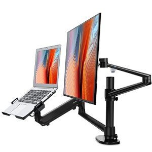Viozon 2-in-1 Adjustable Monitor & Laptop Stand