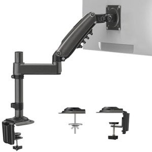 HUANUO Adjustable Single Monitor Arm for Desks