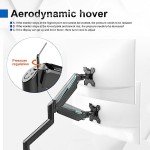 Dual Monitor Arm Desk Mount for 13" to 32" Screens