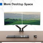 Dual Monitor Arm Desk Mount for 13" to 32" Screens