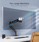 HUANUO Adjustable Dual Monitor Arm for Large Screens