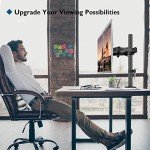 BONTEC Adjustable Dual Monitor Arm Desk Mount