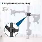 BONTEC Adjustable Dual Monitor Arm Desk Mount