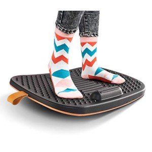 Ergonomic Standing Desk Mat with Wobble Board