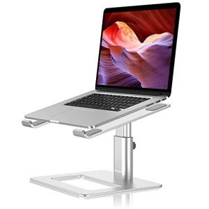 Adjustable Aluminum Laptop Stand for Desks