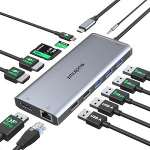 USB C Docking Station for Dual Monitors