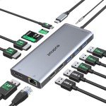 USB C Docking Station for Dual Monitors