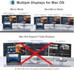 USB C Docking Station for Dual Monitors