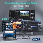 USB C Docking Station for Dual Monitors