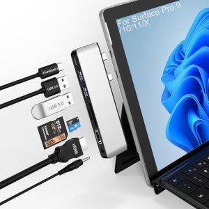 USB Hub Docking Station for Surface Pro 9/11