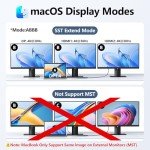 14-in-1 USB-C Docking Station for Dual Monitors