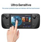 amFilm Tempered Glass Screen Protectors for Steam Deck