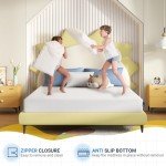 Avenco Twin Size Mattress 8 Inch, Memory Foam Twin Mattress in a Box for Comfort Sleep & Pressure Relief, CertiPUR-US Certified for Medium Firm Mattresses