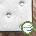 ZINUS 10 Inch Comfort Support Cooling Gel Hybrid Mattress, Full, Tight Top Innerspring Mattress, Motion Isolating Pocket Springs, Mattress in A Box