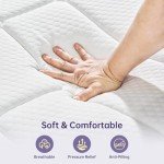 KUDSQ Queen Size Mattress 12 Inch, Queen Mattress in a Box with Memory Foam and Pocket Spring for Pressure Relief & Comfort Sleep, Medium Firm Feel, Fiberglass Free Bed in a Box/CertiPUR-US