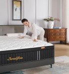 Soulfea Full Size Mattress,10 Inch Hybrid Full Mattress in a Box with Memory Foam & Individual Pocket Spring for Edge Support,Pressure Relief,Medium Firm,CertiPUR-US.