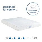 Cool Gel 8 Inch Short Queen Memory Foam Mattress Medium Firm, Memory Foam Mattress Short Queen Size Cooling, Made in the USA, 8" Depth with Pressure Relief, CertiPUR-US Certified, CoolGel Bed
