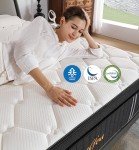 Soulfea Full Size Mattress,10 Inch Hybrid Full Mattress in a Box with Memory Foam & Individual Pocket Spring for Edge Support,Pressure Relief,Medium Firm,CertiPUR-US.