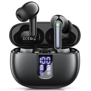 Wireless Earbuds with LED Display and 48H Playback