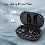 TRausi Bluetooth 5.4 Wireless Earbuds - Waterproof & Comfortable