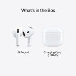 Apple AirPods 4: Wireless Earbuds with Personalized Audio