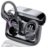 Bluetooth 5.4 Wireless Earbuds with Deep Bass