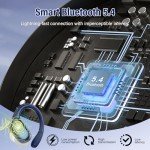 Qecnato Bluetooth Wireless Earbuds with Deep Bass