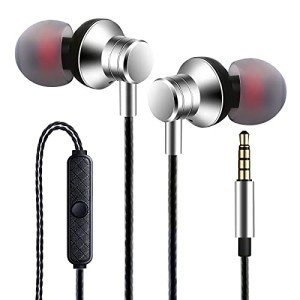 Empsun Wired Earbuds with Microphone and Bass