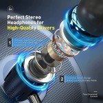 5-Pack Wired Earbuds with Microphone and Heavy Bass