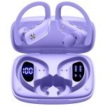 bmani Wireless Earbuds with 48hrs Playback - Purple