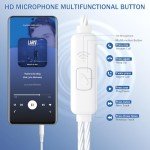 Pack of 5 Noise-Isolating Wired Earbuds with Mic