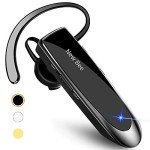 Bee Bluetooth Earpiece V5.0 Wireless Headset - Black